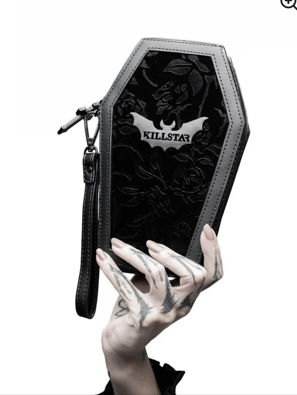 Killstar Vampire's Kiss Coffin Wallet